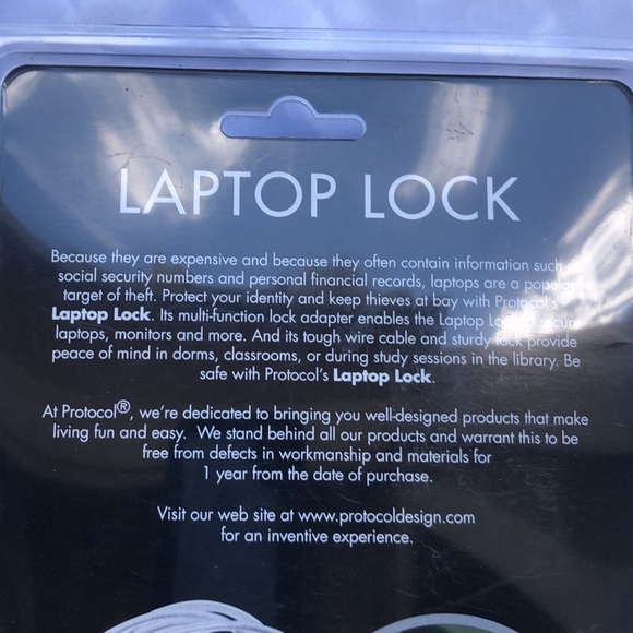 PROTOCOL laptop lock - Picture 11 of 12